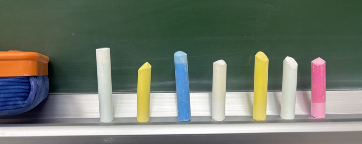 チョーク色分けの基本ルール