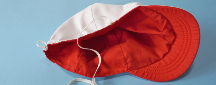 ⑰なぜ赤白帽が使われているのか?