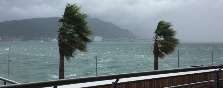 強風と大雨をもたらす台風の恐ろしさ