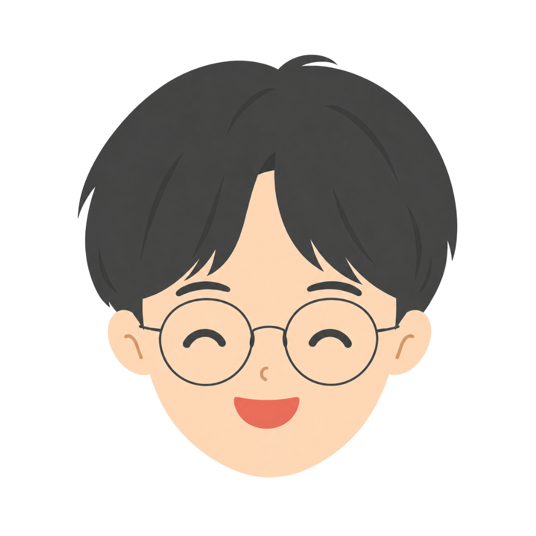 子どもEの顔（喜ぶ）イラスト