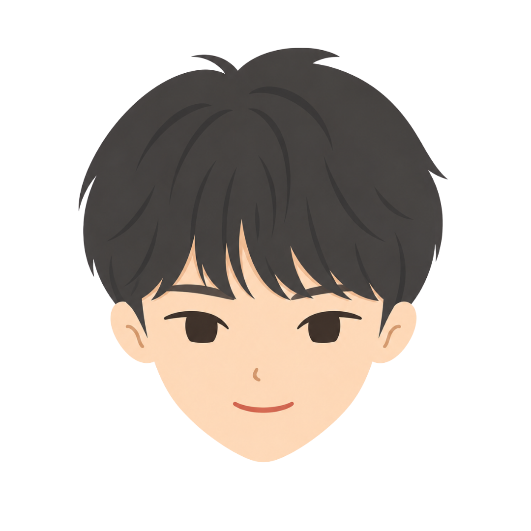 子どもIの顔イラスト