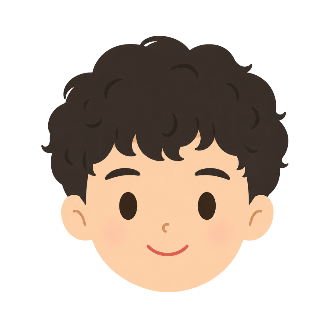 子どもKの顔イラスト