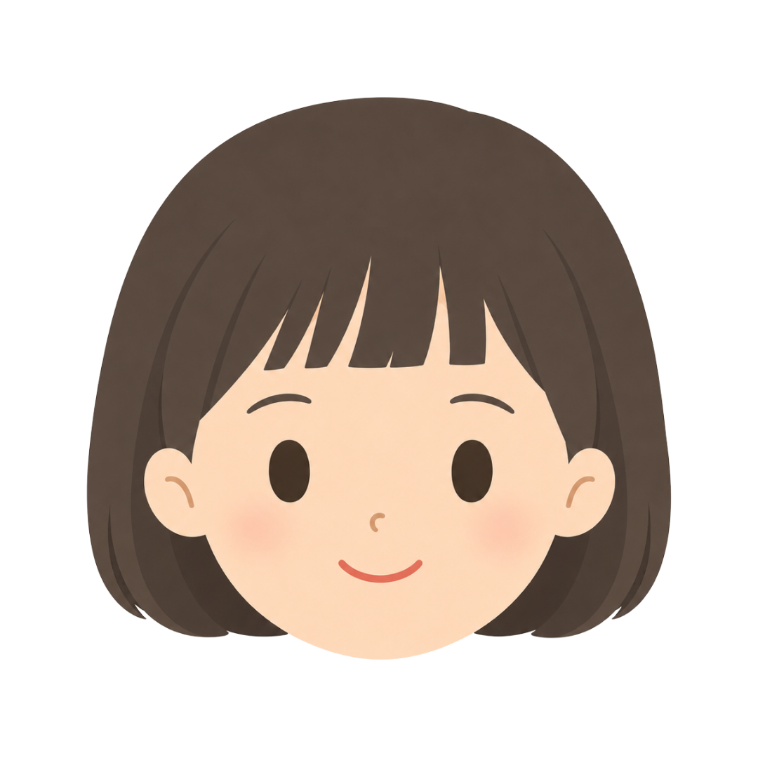 子どもLの顔イラスト