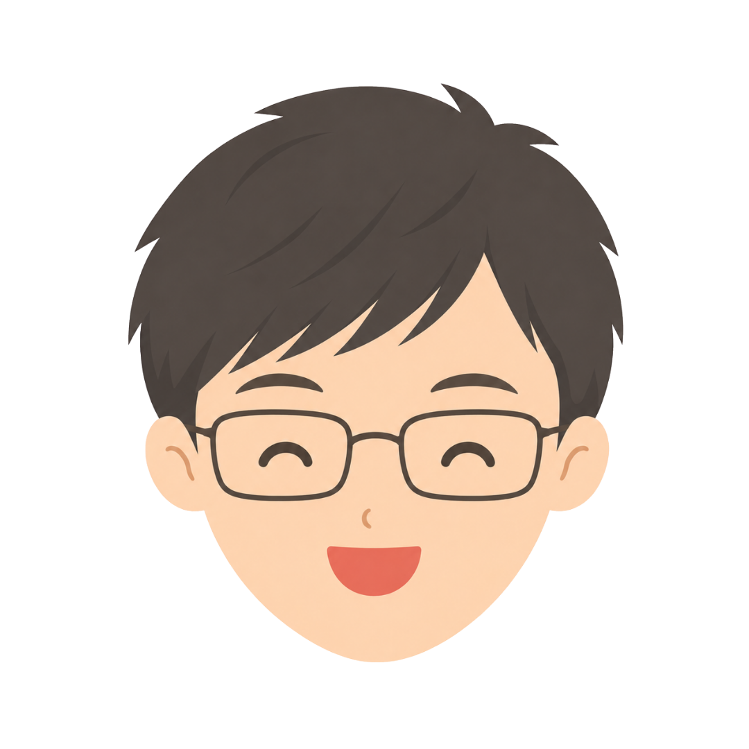 子どもMの顔（喜ぶ）イラスト