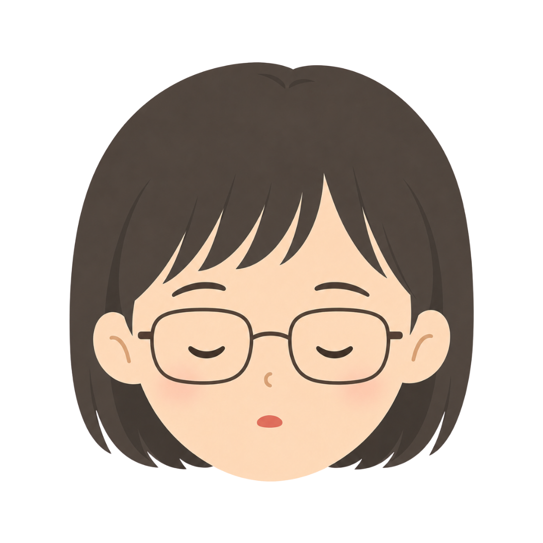子どもNの顔（眠る）イラスト