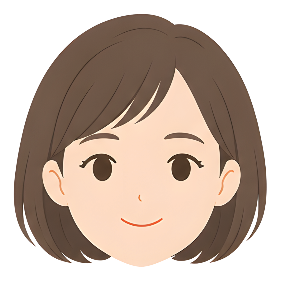 先生Bの顔イラスト