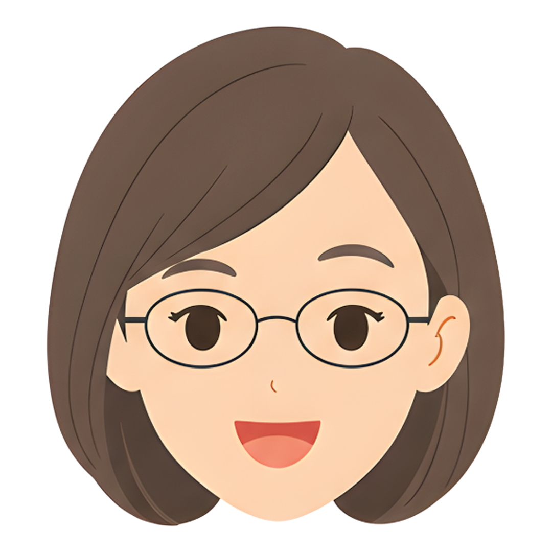 先生Dの顔（閃く）イラスト