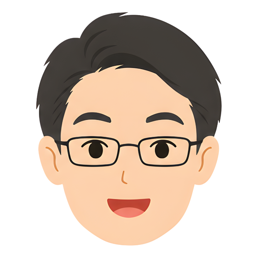先生Gの顔（閃く）イラスト
