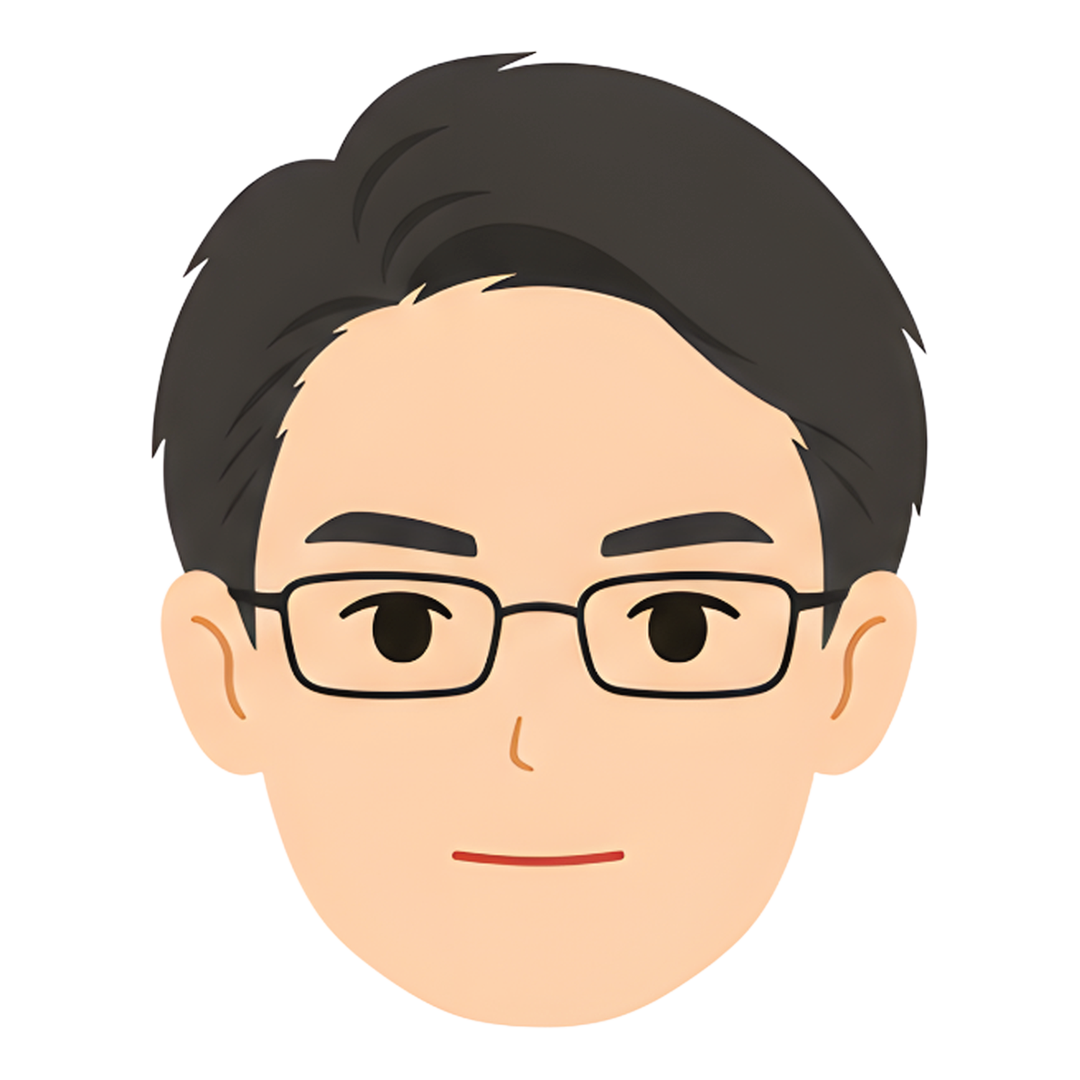 先生Gの顔イラスト