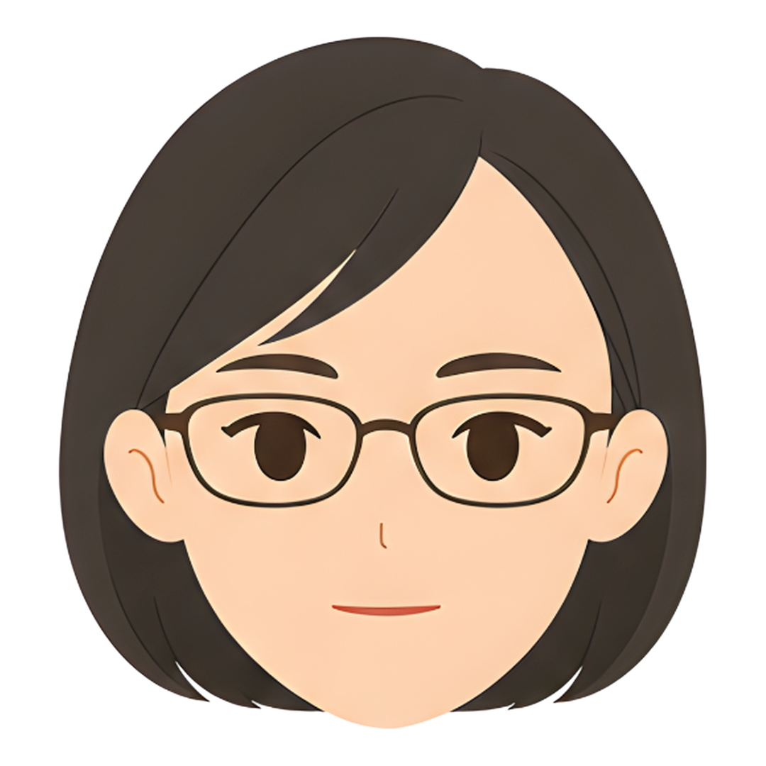 先生Hの顔イラスト