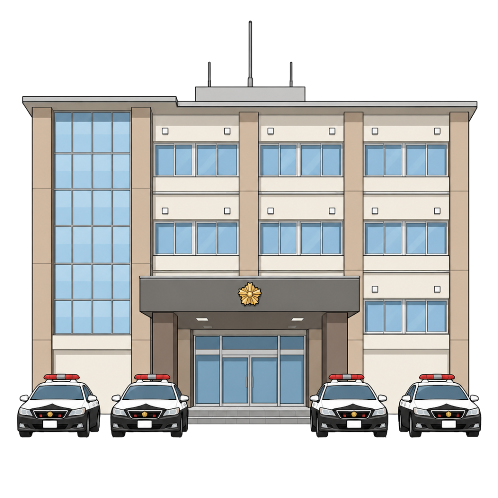 警察署イラスト