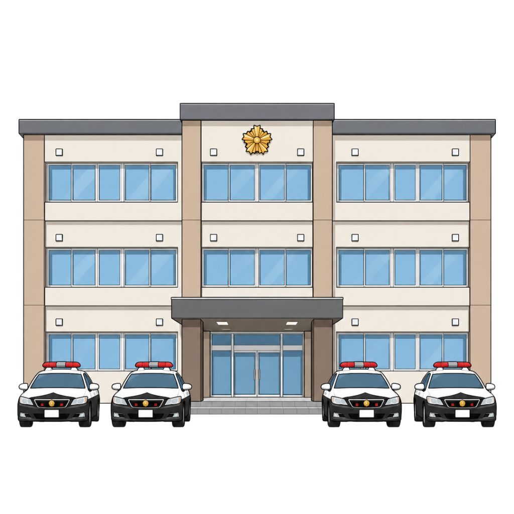 警察署イラスト