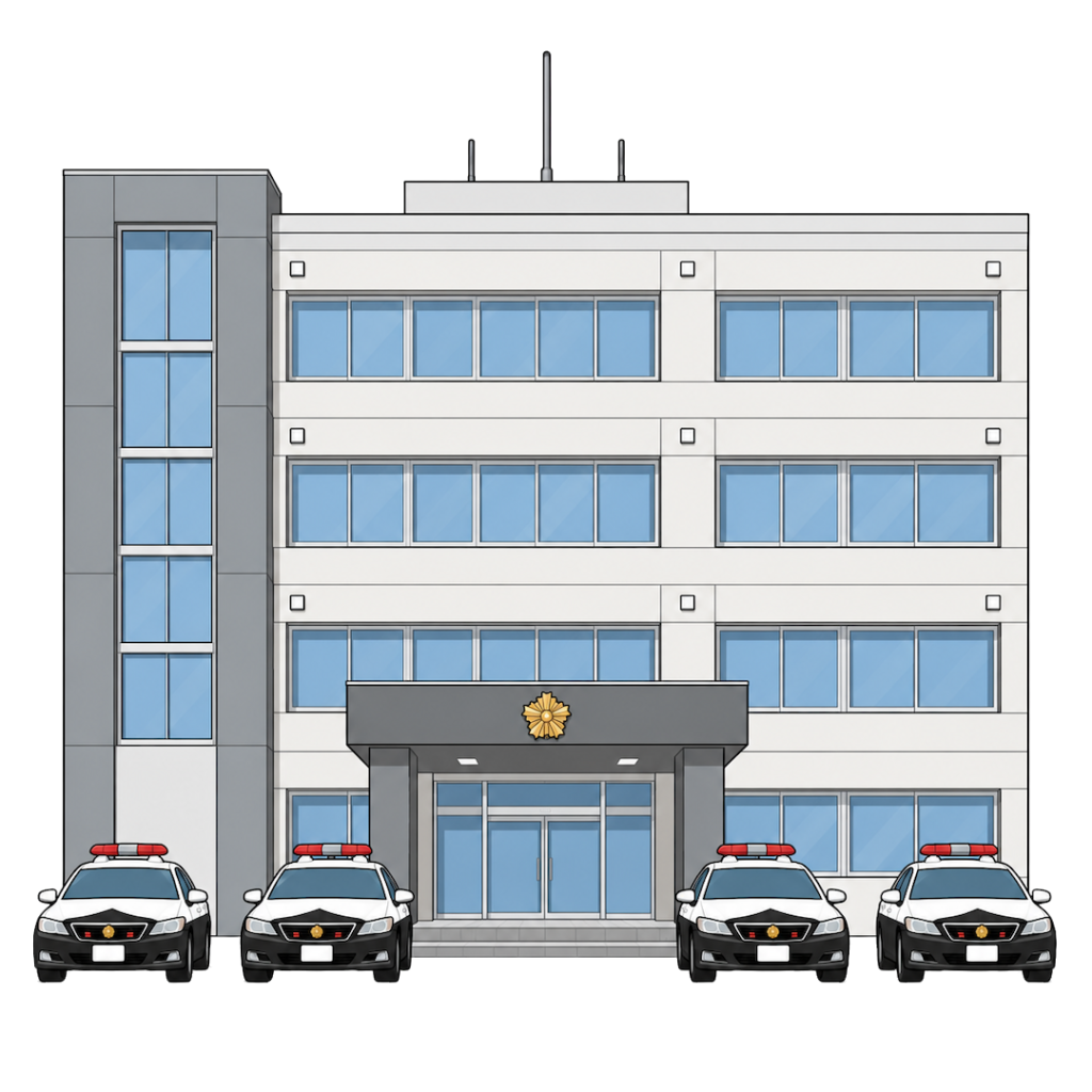 警察署イラスト