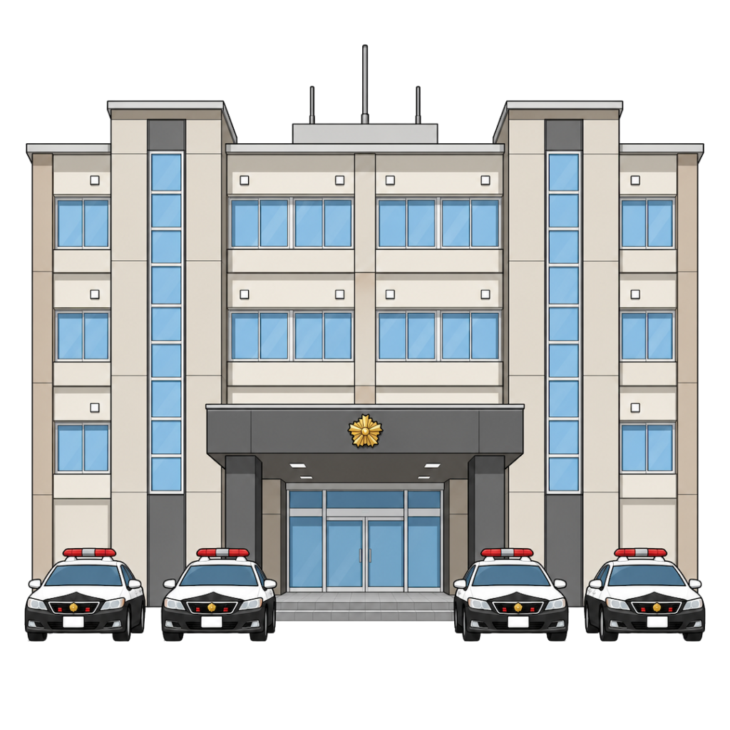 警察署イラスト