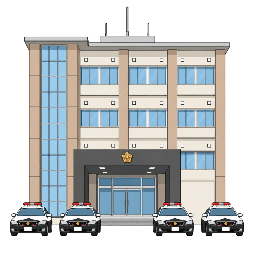 警察署イラスト