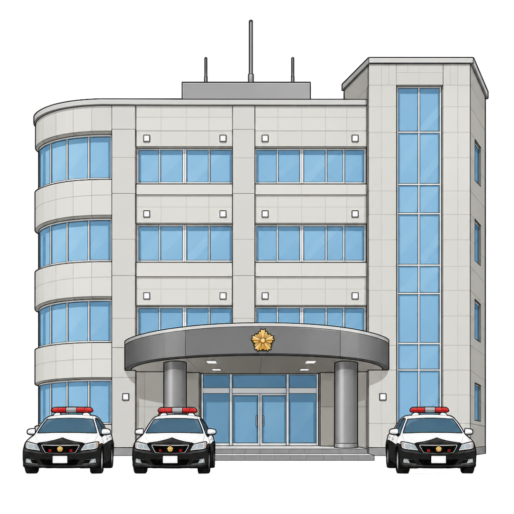 警察署イラスト