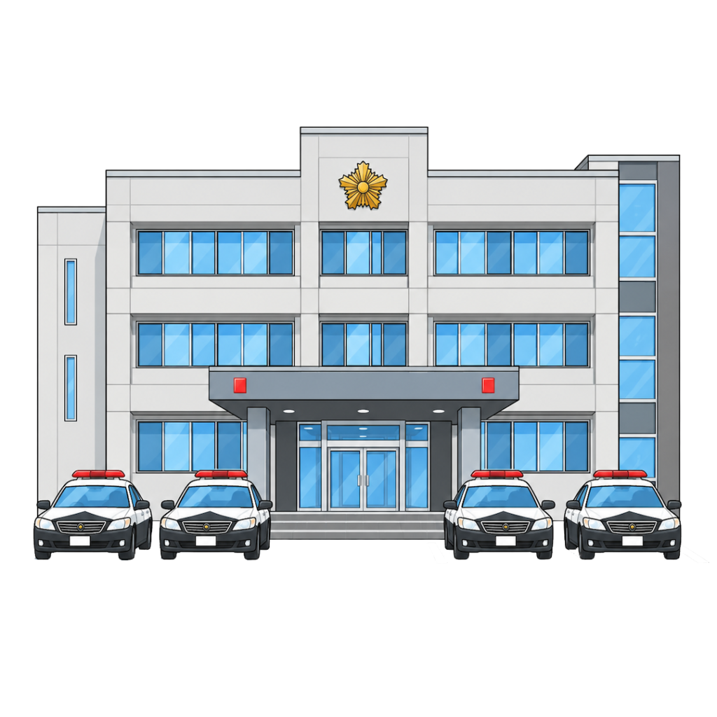 警察署イラスト