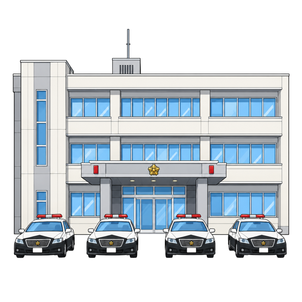 警察署イラスト