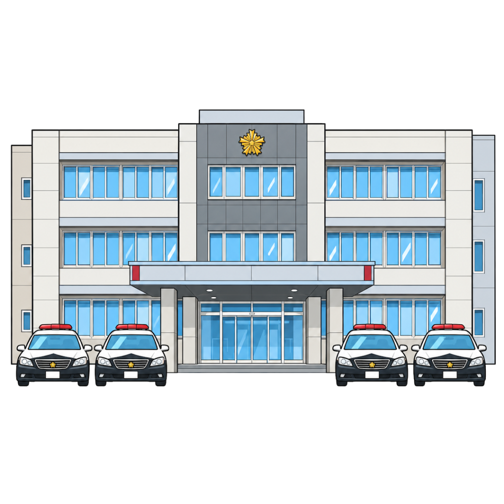 警察署イラスト