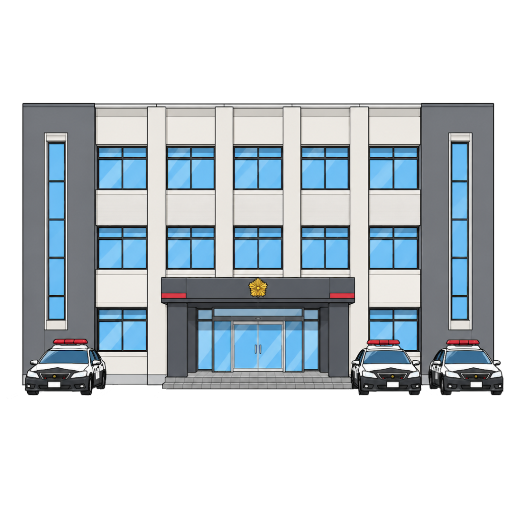 警察署イラスト