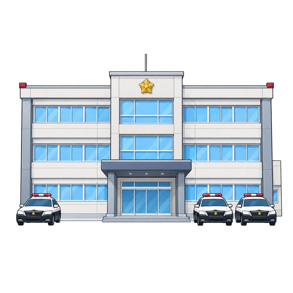 警察署イラスト